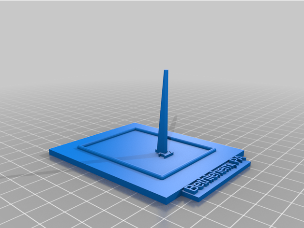 sundial bethlehem pa 3D print model - Mito3D