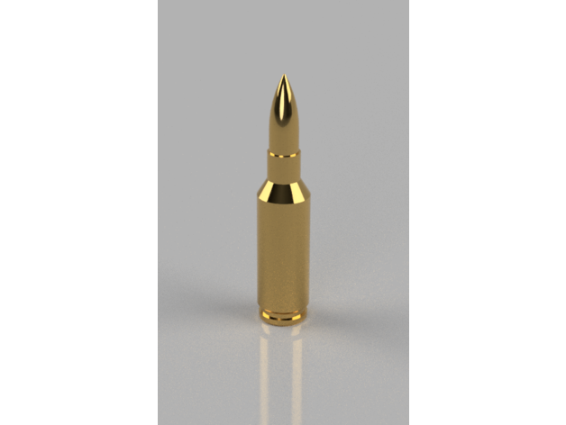 6mm arc ammo bullet 3D print model - Mito3D