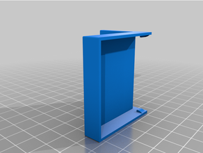 ikea kallax mounting cover household 3d print model - Mito3D