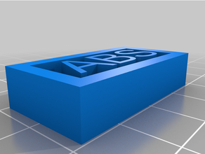 panneau abs personalizzato 3d print model - Mito3D