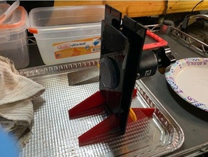 bauen Teller Unterstützung elegoo Mars Glühschmiede 3d print model - Mito3D