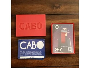 cabo Karte Spiel Box 3d print model - Mito3D