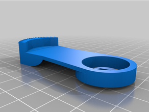 rc4gs esteso timone maniglia 3d print model - Mito3D
