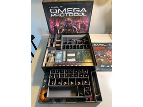 livello 7 omega protocollo completare organizzatore gioco tavolo level7 3d print model - Mito3D