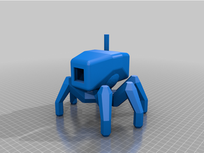 crab drone enhanced 3d print model - Mito3D