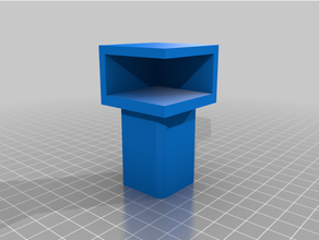 monitor stand customizable riser wood 3d print model - Mito3D