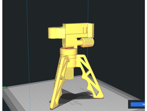 screws tripod folding 3d print model - Mito3D