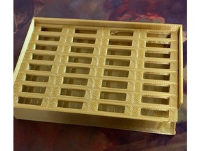 jabón esponja bandeja baño accesorios batería cocina soporte 3d print model - Mito3D