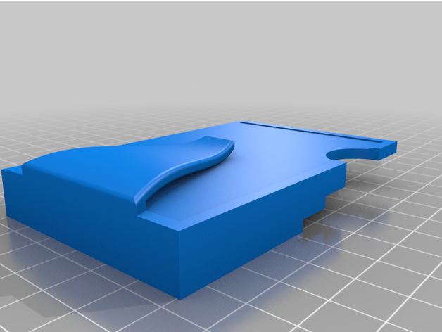 Facile portefeuille agrafe 3D print model - Mito3D