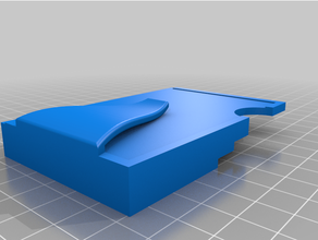 simples carteira grampo 3d print model - Mito3D