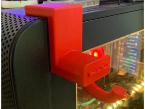 magnetic gaming headset holder 3d print model - Mito3D