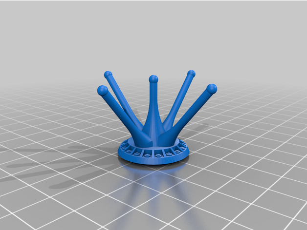 suporte 5 point adaptador cidadela pintura miniatura ficar pé ferramenta martelo guerra warhammer40k 40k 3D print model - Mito3D