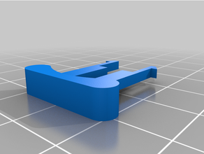 Raccogliere supporto per telone clip 3d print model - Mito3D