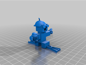 funny minecraft creeper 3d print model - Mito3D