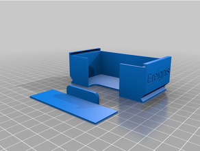 customized card boxes lids 75x40x25 3d print model - Mito3D