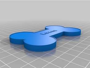 Luana personalizado 3d print model - Mito3D