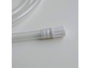 acquario sifone 7mm tubo 6mm filtro flessibile 3d print model - Mito3D