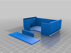 customized card boxes lids 75x50x25 3d print model - Mito3D