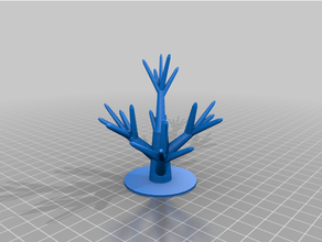 camaleonte albero v1 personalizzato 3d print model - Mito3D