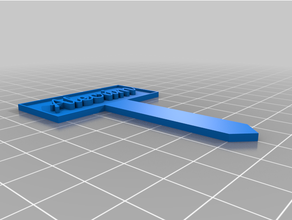 alecrim personalizado 3d print model - Mito3D