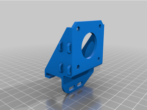 creality cr-10 v2 extruder direct drive mount cr10 3d print model - Mito3D