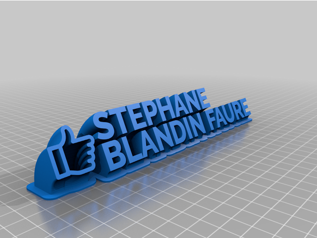 myname-sbf customized 3D print model - Mito3D