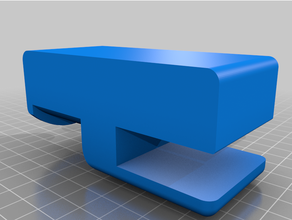 Kopfhörer Schreibtisch Halter Unterstützung Rog Thema 3d print model - Mito3D