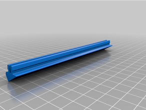 universal led strip bar extrusions 2020 extrusion mount rgb rgb-led vslot slot 3d print model - Mito3D