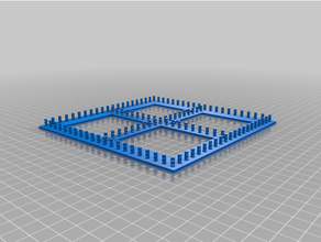 hiloramas blockscad hilorama matematica math mathematical art mathematics 3d print model - Mito3D