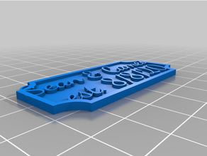 Sean minyatür özelleştirilmiş 3d print model - Mito3D