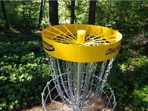 innova discatcher pro 28 target cap disc golf basket sports 3d print model - Mito3D
