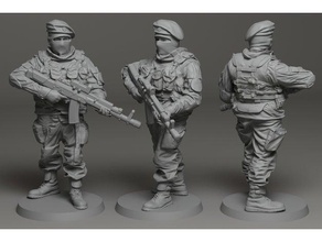 soldado 40k martelo guerra humano modelo moderno Estrela guerras tampo mesa 3d print model - Mito3D