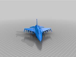 f-16 fighting falcon aircraft airplane fighter plane gulf war warplanes 3d print model - Mito3D