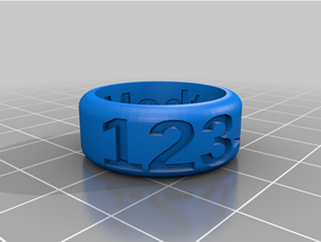 lap counting ring madewithtinkercad tinkercad 3d print model - Mito3D