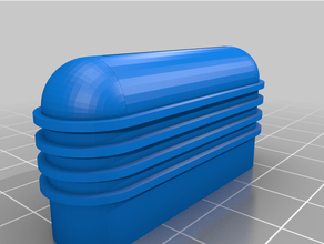 rasoio bloccaggio clip cap includere corpo 3d print model - Mito3D