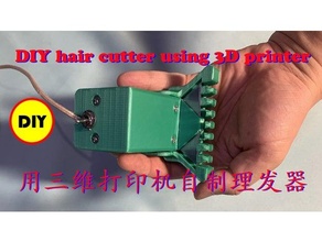 Fai capelli taglierina 3d stampante 3d print model - Mito3D