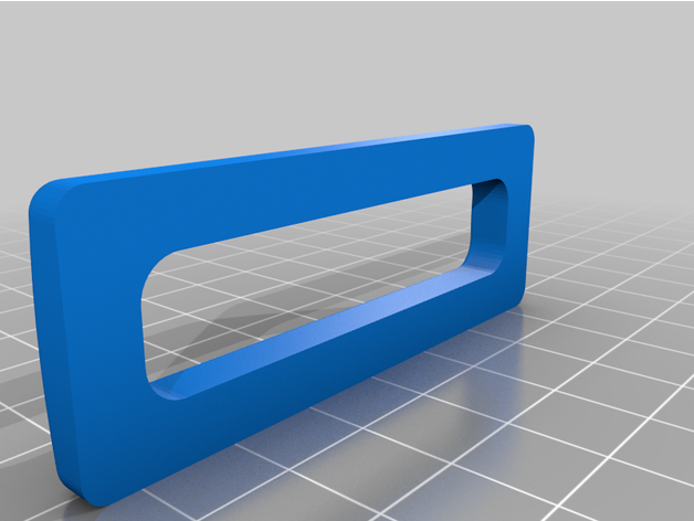 belt fastener attatchment loop 3D print model - Mito3D