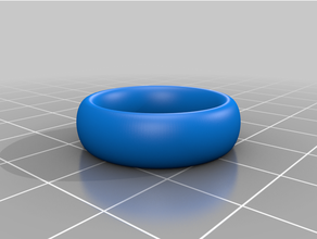 ring size 8 customized 3d print model - Mito3D