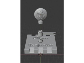sgd iniciativa rastreador dd mesa mazmorras 3d print model - Mito3D