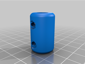customized coupling scad config 3d print model - Mito3D