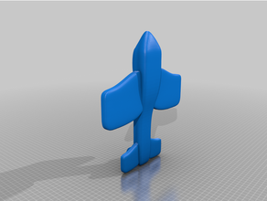 plane airplane flying 3d print model - Mito3D