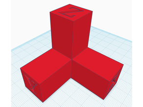 50mm xyz axis motor steps calibration tool test print calibrator cube e-steps 3d print model - Mito3D