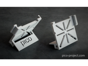 pico montaje soporte estante pi caso funda tarjeta circuito impreso montar frambuesa herramienta 3d print model - Mito3D