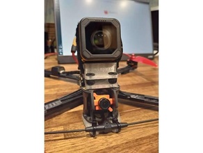 anti jello monter action appareils photo caddx fpv caméra Go Pro session orque runcam 3d print model - Mito3D