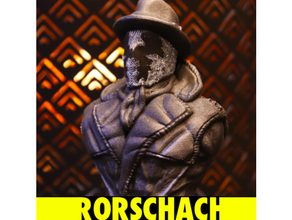 Rorschach gardiens bandes dessinées dr Manhattan 3d print model - Mito3D