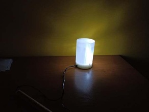 Bett Lampe 3d print model - Mito3D