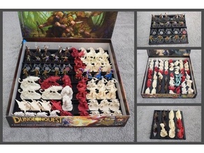 discesa piccolo espansione scatola giochi tavolo Giochi inserire organizzatore 3d print model - Mito3D