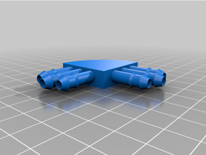 gardena aspersor manguera esquina articulación acoplamiento 3d print model - Mito3D