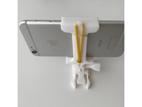 phone gopro mount clamp 3d print model - Mito3D