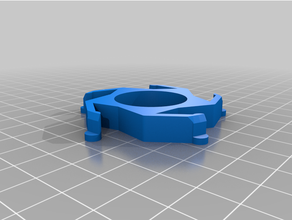 customized spool hub adapter eryone 3d print model - Mito3D